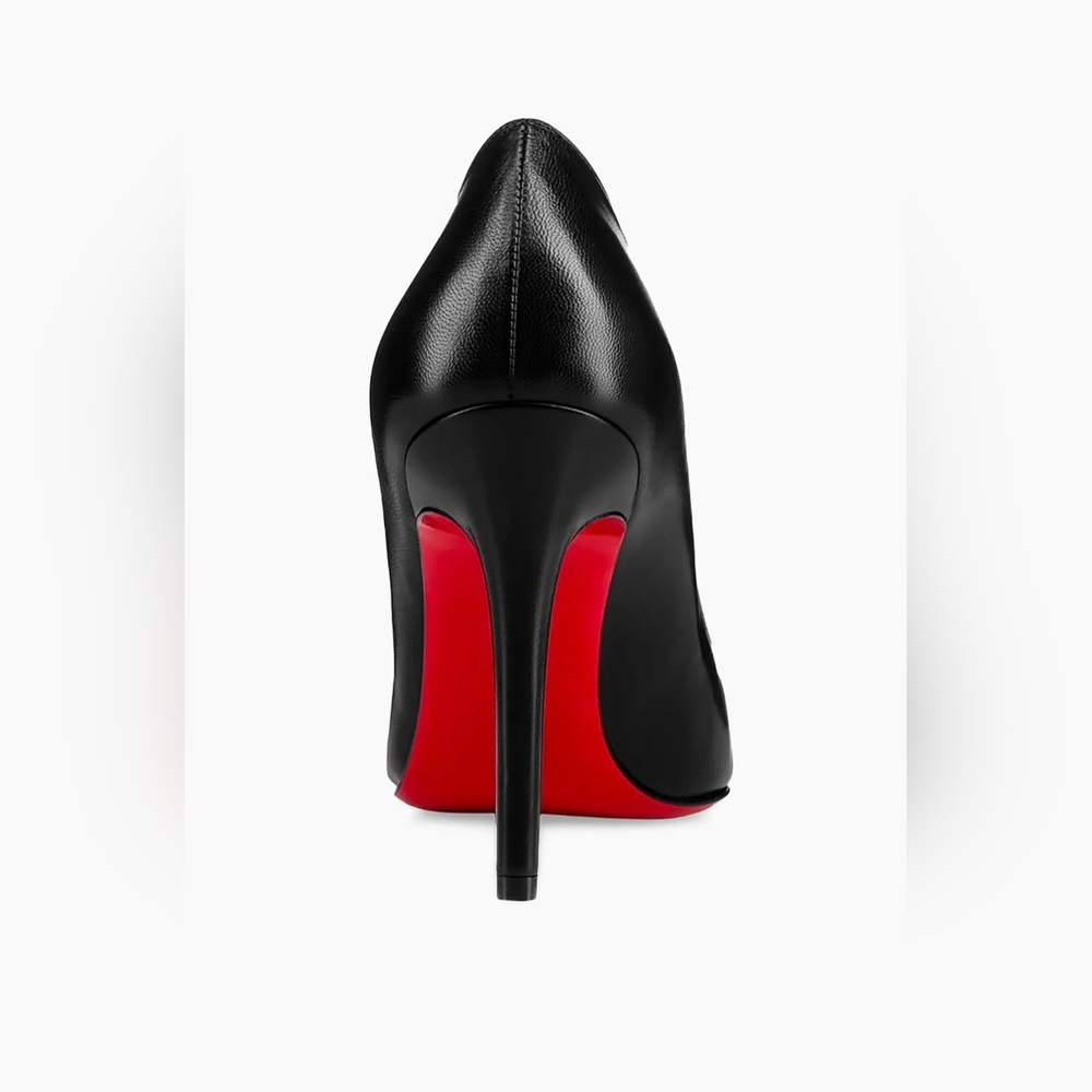 CHRISTIAN LOUBOUTIN Pigalle Follies 100 Nappa Shiny, Size 38.5 (Size 8) - Picture 4 of 16